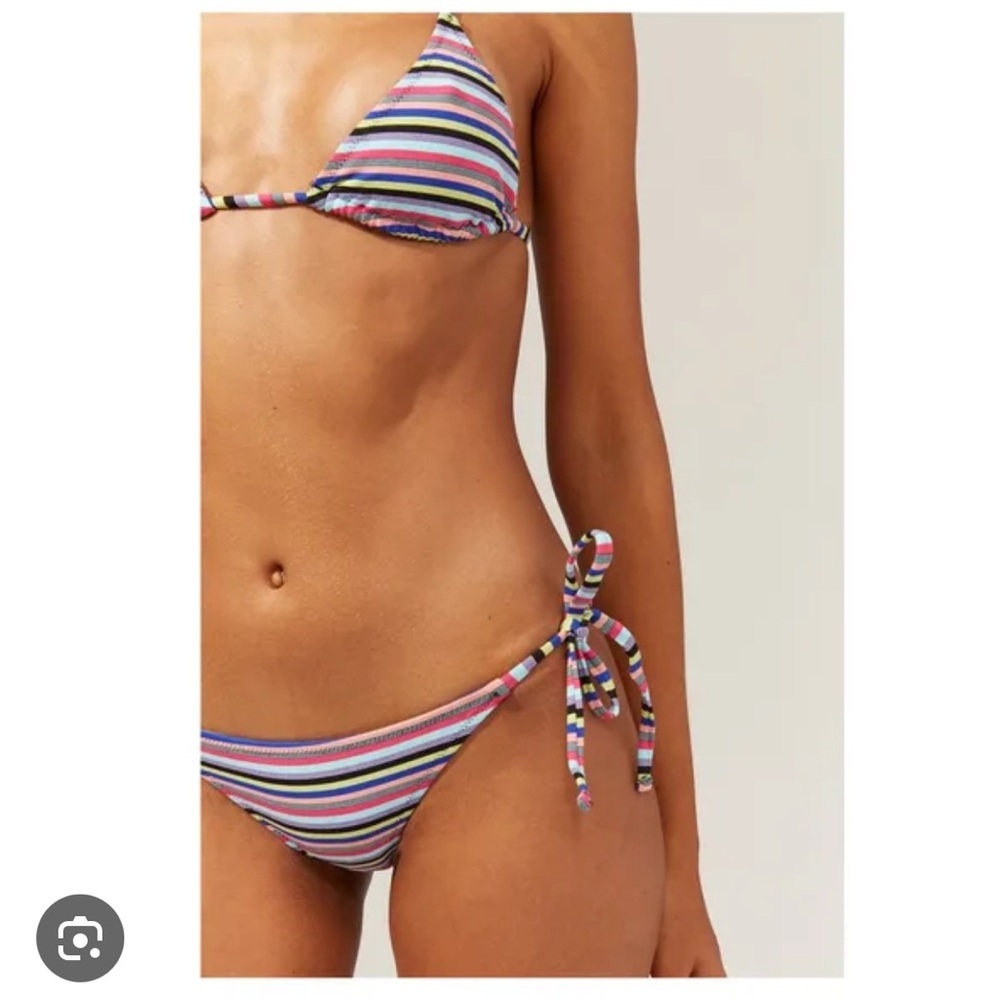 Striped bikini NWT